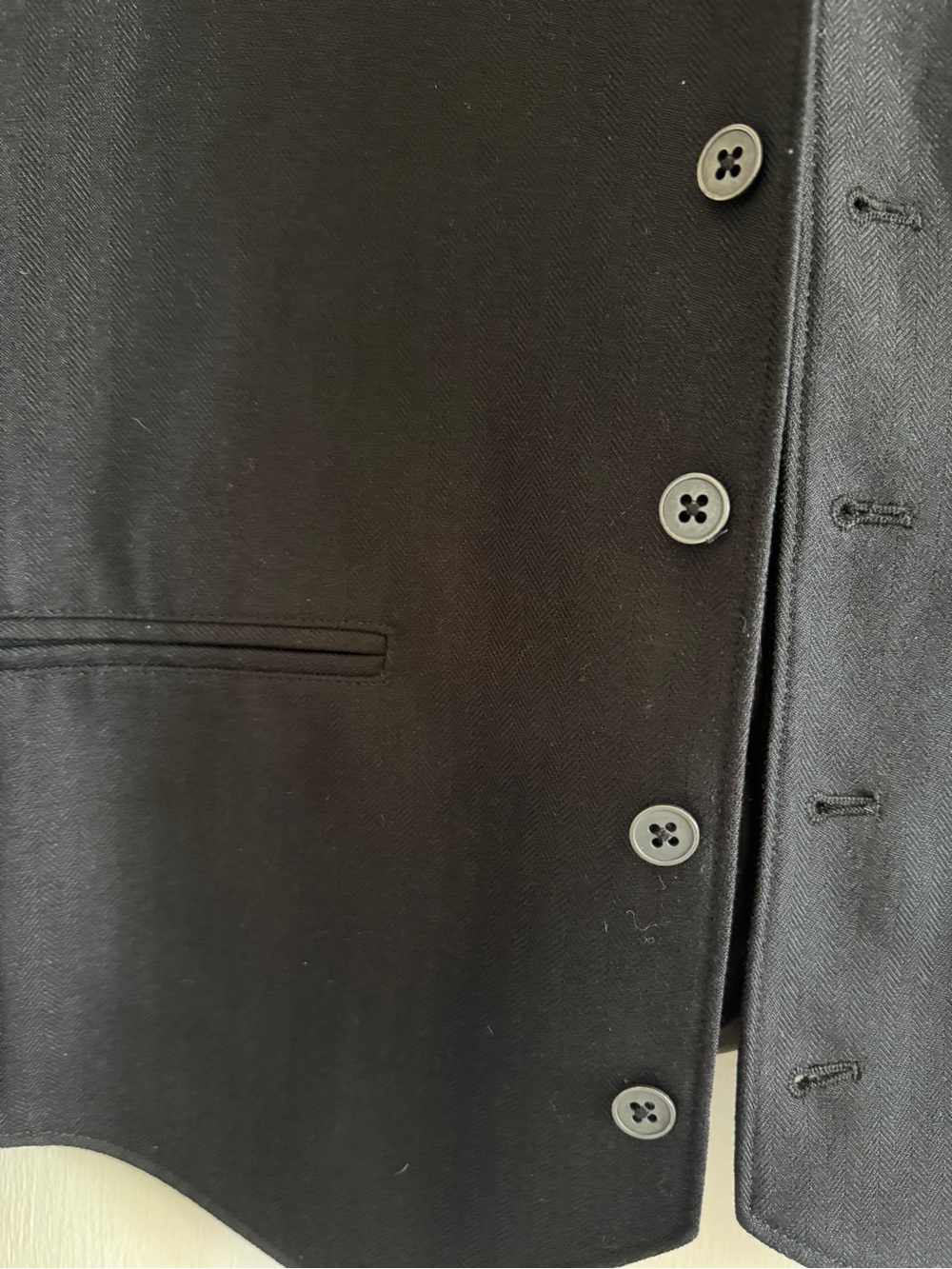 Apt. 9 Black Formal Dress Vest XXL Men’s Suit Waistcoat - Picture 4 of 4